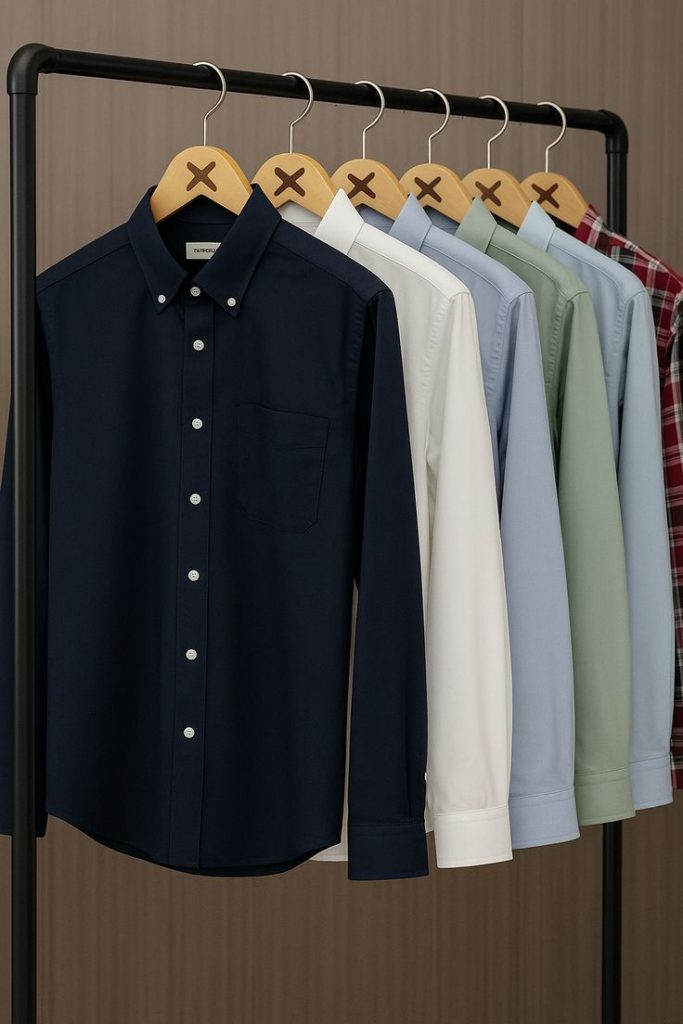 camisa social slim premium